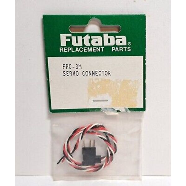 Original FUTABA RC Airplane Part #FPC-3M Servo Connector Wire Set New Old Stock