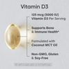 Vitamin D3 5000iu (360 softgels) FG160A