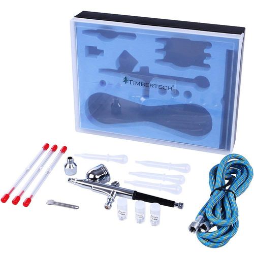 Timbertech® ABPST01 Airbrush Kit – Includes Adapter, Hose, Nozzles and Needles