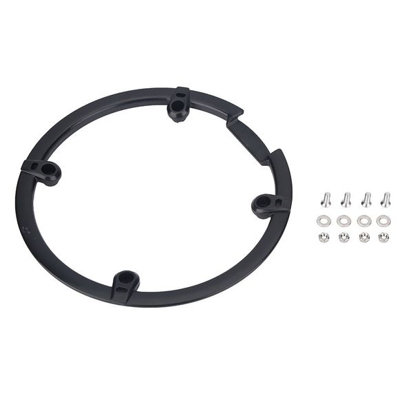 Ejoyous Mountainbike-Kettenschutz, Fahrrad Kettenblatt Schutz für Mountainbikes Kettenblatt 44T 4 Schrauben Schutzabdeckung Kettenschutz Kettenschutzring für M430, M590, M390