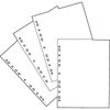 A4 Clear Plastic Punched Pockets Filing Folders Wallets Sleeves Document Files (Punched Pockets Extra Capacity Extra Wide 10)