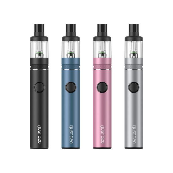 Eleaf iJust D20 Kit Electronic Cigarette, Eleaf Eyejust D20 Kit, Built-in 1500mAh Battery, 0.1 fl oz (3 ml), Maximum Output of 30W, Compact, Portable Type, Vape (Silver)