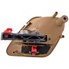 Dorman 81651 Interior Door Handle Compatible with Select Jeep Models, Brown; Smooth