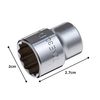 Tone Socket (12 Angles) 3D-17 Insertion Angle 0.3 inch (9.5 mm) (3/8 inch), Double Side Width 0.7 inch (17 mm)