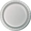 Creative Convertting PC332518 Silver Paper Dinner Plates-8 Pcs