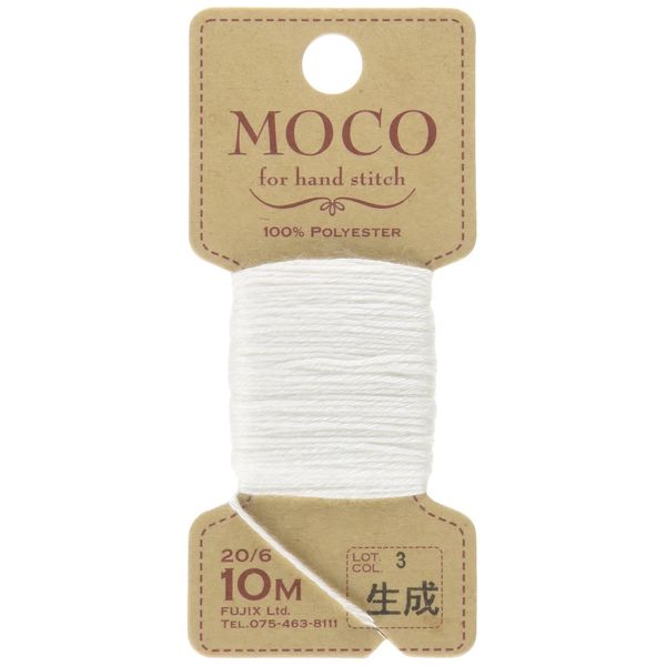 Fujix Moco (Hand-sewn Stitching Thread) 32.8 ft (10 m) Col