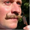 3PC Mini Combs Mustache Beard Eyebrows Pocket Travel Cellulose Acetate Grooming