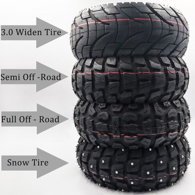 10 Inch 10x3.0 Tire 10 Inch Inner Tube & Outer Off-road Tire Fit