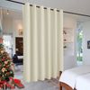Extra Wide Curtains for Divider Room Separation Soundproof Temporary Door Curtai