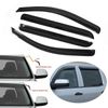 For 2014-2018 Silverado Sierra Crew Cab Window Visors Rain Sun Guard Deflector