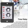 Twin Timer Relay On Off Knob Control Time Switch Short Period Repeat Cycle Intermittent Timer Interval Timer Day Night or 24 Hour