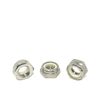 (25) 3/8-16 Stainless Steel Nylon Insert Jam Thin Nuts NTE Locking Nuts