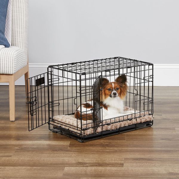 New style Homes for Pets Newly Enhanced Double Door iCrate Dog Crate, 22.5x14x16