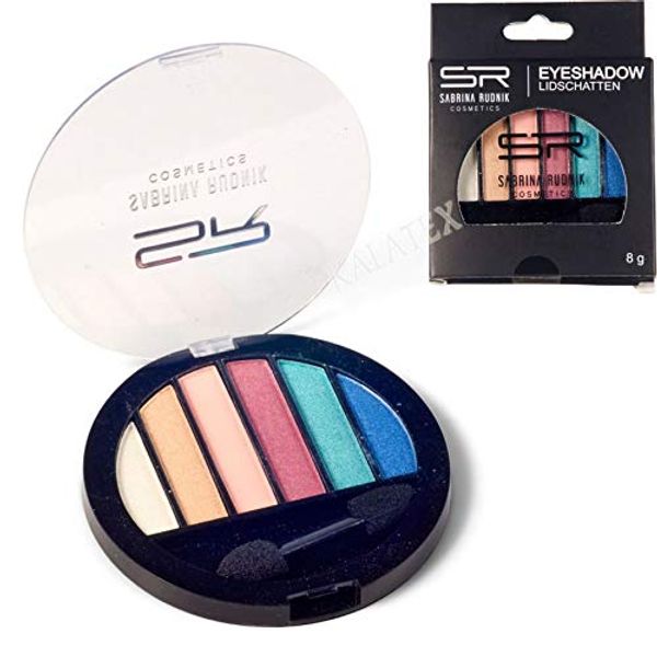 Eyeshadow 6 Colours 8g with Brush (Pastel)