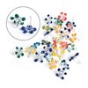 Small Daisy Flower Beads, Premium Quality Hand Blown (25+5 Pack)