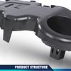 PIT66 Front Bumper Brackets Compatible with Nissan Kicks 2018 2019 2020 Left Driver Side 622255RB0A