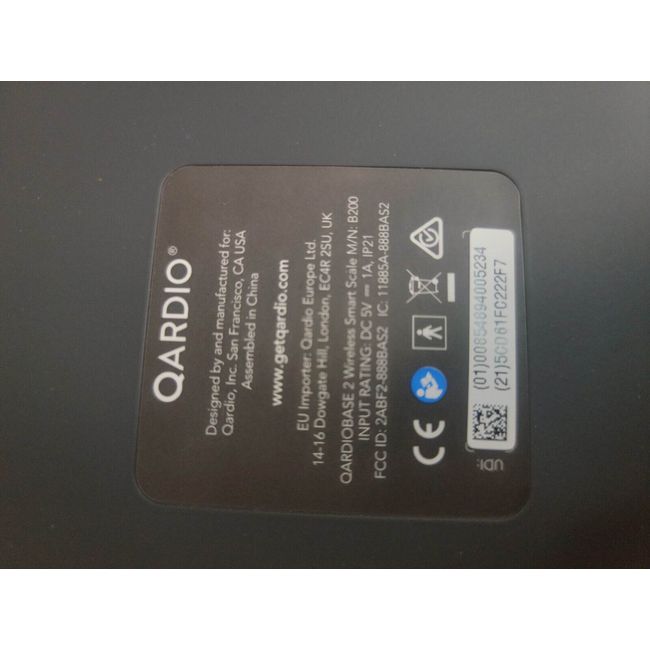 Qardio Wireless Smart Scale