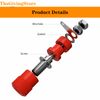 20 PCS Binding Posts Terminal, Socket Binding Post Female Socket Jack for 4mm Banana Plug Connector, Binding Post for Electronic Test Equipment(5 Color)