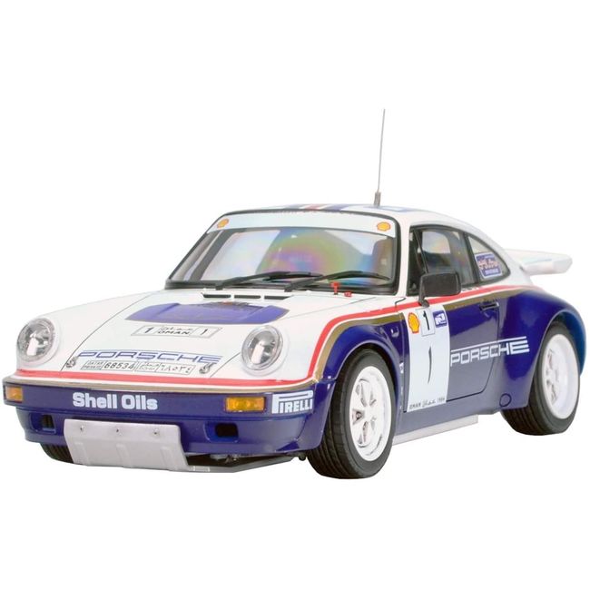 Platz PN24011BMS Racing Series Porsche 911 SC/RC 1984 Oman Rally Winner Body Color Masking Sheet Included Plastic Model