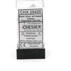 Chessex CHX25420 Dice-Opaque Dark Grey/Copper Set