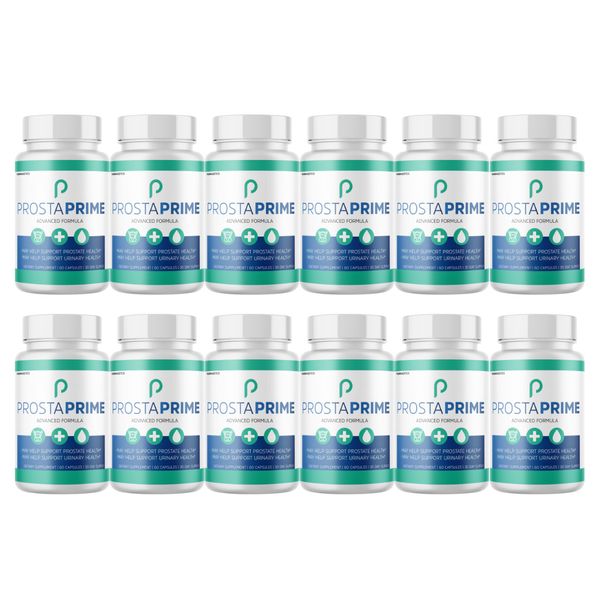 ProstaPrime Prostate Supplement for Men - Prosta Prime Bladder - 12 Bottles