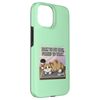 Born to Pet Cats Forced to Work Funny Cat Case for iPhone 15