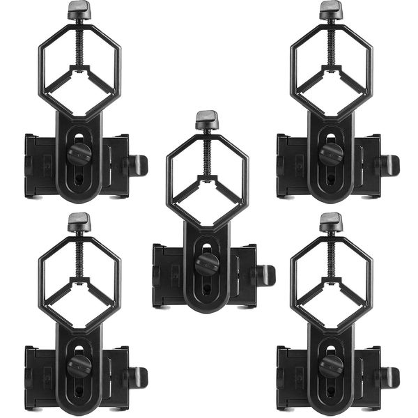 5pcs Universal smart Phone Mount Adapter for Telescope Monocular Spotting Scope