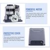 CO-Z 3300lb Automatic Sliding Gate Opener 550W w APP Control & 2 Remote Controls