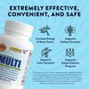 MULTI- Broad Spectrum MultiVitamin - Mineral  Cleanse Detox Support Formula