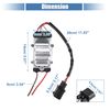 uxcell Radiator Fan Control Module Right side 4F0959455K, 1137328294