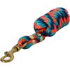 Shires Topaz 1.8m Lead Rope Orange/Navy/Turquoise