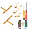 RongZy ZR/ZL/L/SL/SR Button Key Flex Cable for NS Switch/Switch OLED Joy-Con Ribbon Key Flex Cable Replacement Compatible with NS Switch/Switch OLED with Repair Kit