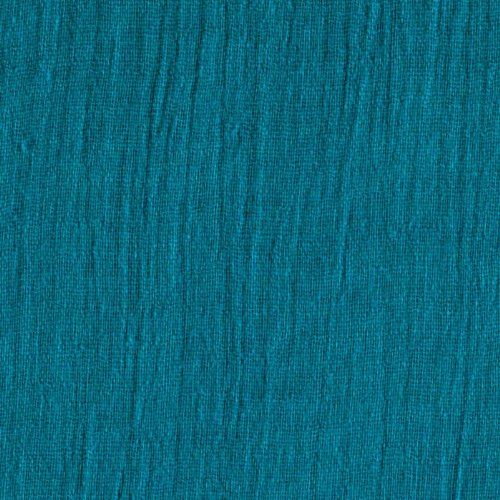 52'' Wide Island Breeze Gauze Teal Fabric by The Yard