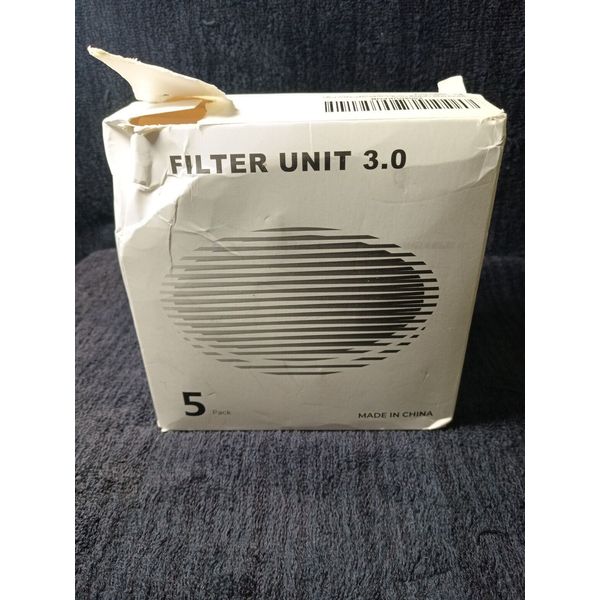 Filter Units 3.0 for Pet Water Fountains . 5 Pack