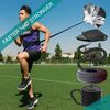 CORECISE Weight Sled Pulling Strap Belt,Sled Trainer Pull Leash of Sled Harness,for Strength Speed Agility Training (Strap 2pcs)