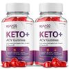 Ripped Results Keto ACV gummies, Maximum Strength Official Gummies (2 Pack)