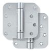 Miseno Mdh4092 4 X 4 Spring Hinge 5/8" Radius Corner Door Hinge Satin Chrome