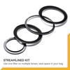 NiSi Brass Step-Up Ring 58-82 mm Filter Adapter Ring
