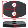 Negesu Compatible Toyota Door Striker Cover (Black)