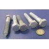 Galvanized Hex Head Lag Screw 5/8" Threads x 4.0" Length, 5 pcs