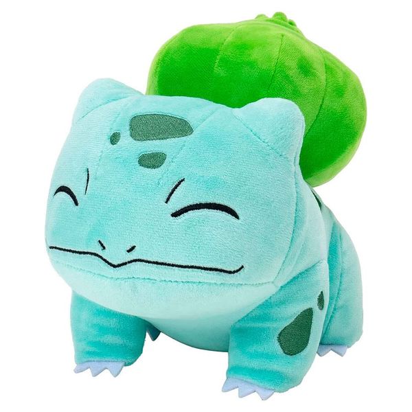 Pokèmon pkw2782 Bulbasaur Sleeping PLUSH-5-Inch Premium Plush, Multi