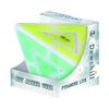 QY Ice Amber Stickerless Pastel Color 3D Puzzle (Pyraminx Lite)