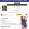 OTC Knee Support, Oval Pad, Slip-on Sleeve, Neoprene, X-Large