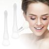 VOCOSTE Silicone Mask Brush Mask Application Brush Soft Silicone Brush White Pack of 2