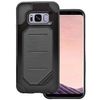 Case For Galaxy S8 Two Tone Hard back Case Cover In Black Compatible With Galaxy S8