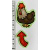 Chicken Life Cycle Felt Figures for Flannel Board Stories