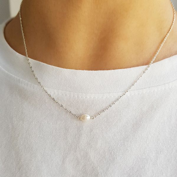 Pearl Silver Necklace