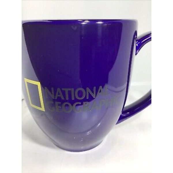 NATIONAL GEOGRAPHIC MUG. NATIONAL GEOGRAPHIC COFFEE MUG. Art Deco Mug. B254