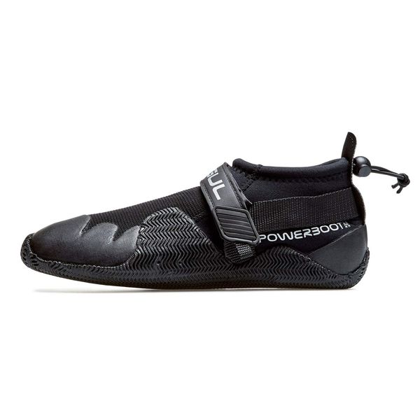 GUL 2020 Strapped Power Slippers 3mm Wetsuit Shoes - Black/Grey - BO1265-B7 12 UK