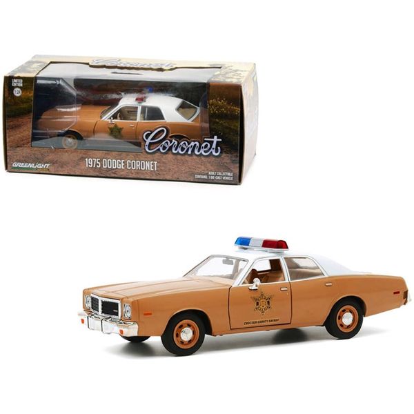 Greenlight 1:24 Scale 1975 Dodge Coronet - Choctaw County Sheriff